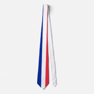 Gravata Laço com a bandeira de France