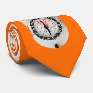 Gravata Laço - compasso de Orienteering