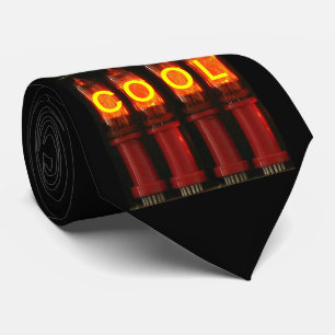 Gravata Laço customizável dos tubos de Nixie
