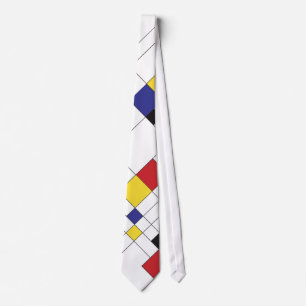 Gravata Laço da arte de de Stijl
