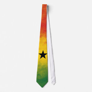 Gravata Laço da bandeira de Ghana