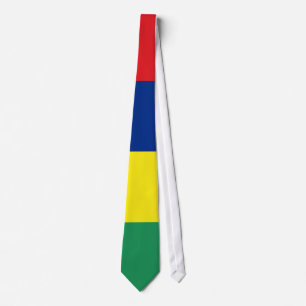 Gravata Laço da bandeira de Maurícia