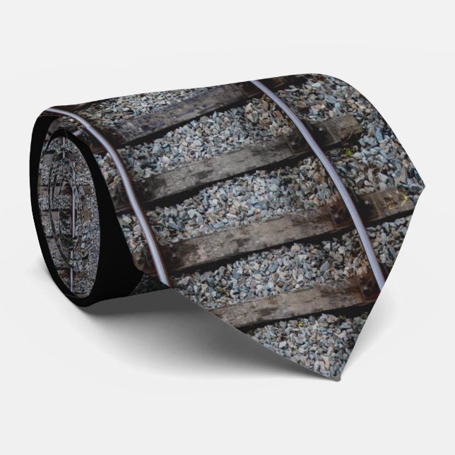 GRAVATA LAÇO DA TRILHA DO TREM (Rolled)