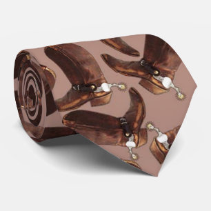 Gravata laço das botas de vaqueiro