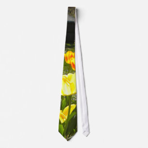 Gravata Laço das tulipas