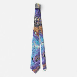 Gravata Laço de cobre de Geode do amor