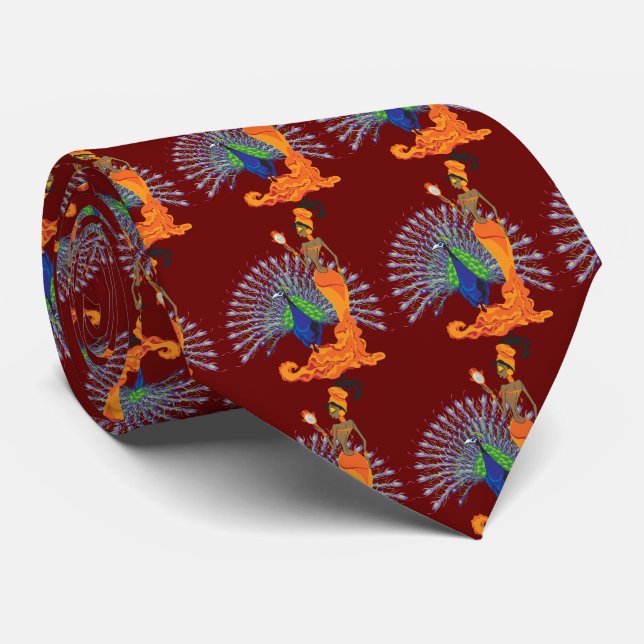 Gravata Laço de Oshun (Rolled)