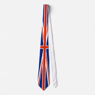 Gravata Laço de Reino Unido da bandeira