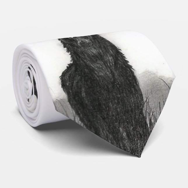 Gravata Laço do design do veado dos alces dos homens (Rolled)