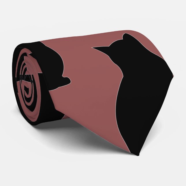 Gravata Laço do gato (Rolled)