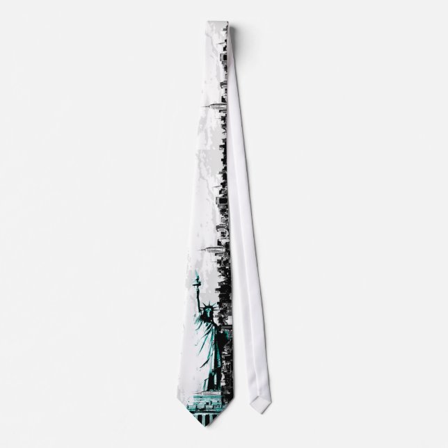 Gravata Laço do partido de New York (Frente)