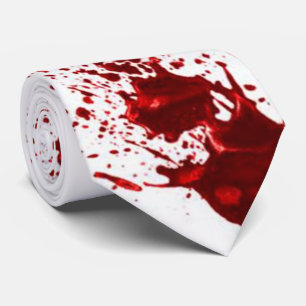 Gravata Laço do spatter do sangue