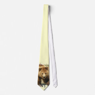 Gravata Laço do urso de urso