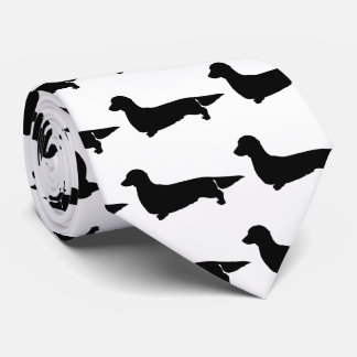 Gravata Laço longo do Dachshund do cabelo