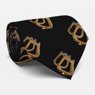 Gravata Laço ocidental do pescoço do impressão do Stirrup