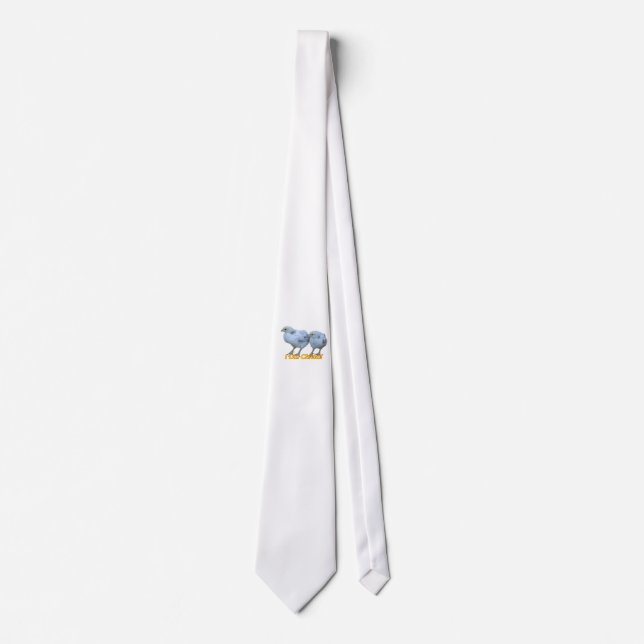 Gravata Laço - pintinhos (Frente)