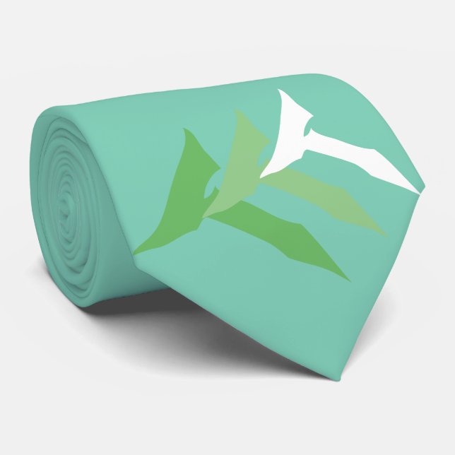 GRAVATA LAÇO VERDE DA VERDADE DA HORTELÃ (Rolled)