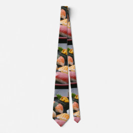 Gravata Lacquer Elegance – Refined Sushi Tie