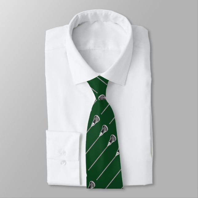 Gravata Lacrosse Sports Green (Amarrado)