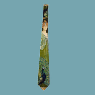 Gravata Lady e Peacock