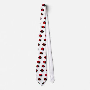 Gravata Ladybug sorridente -