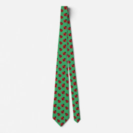 Gravata Ladybugs Design Necktie