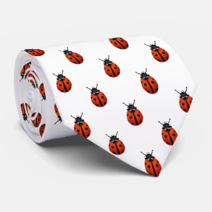 Gravata Ladybugs Neck Tie
