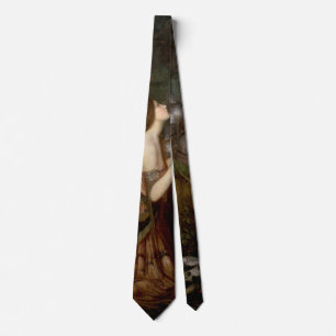 Gravata Lamia e o Soldado por John William Waterhouse