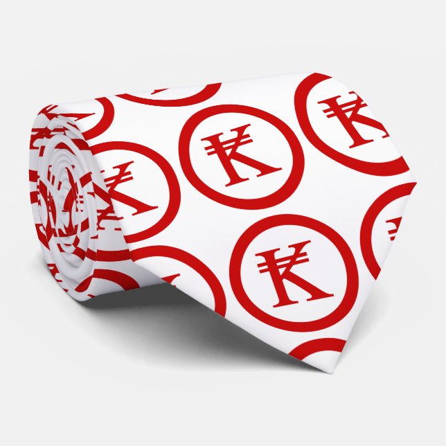 Gravata Laos Kip Lao / Sinal de dinheiro do Laos (Rolled)