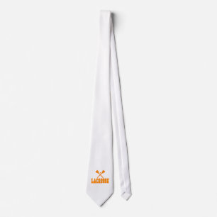 Gravata Laranja do Lacrosse