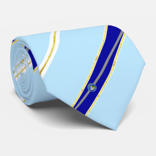 Gravata Las Vegas stripes flag Neck Tie