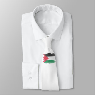 Gravata Lave de pincel da Palestina, bandeira nacional