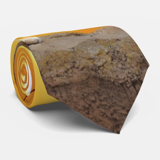 Gravata Leão de montanha no pôr do sol (Rolled)