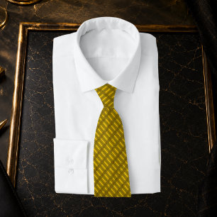 Gravata Legado Dourado – Luxo Masculino