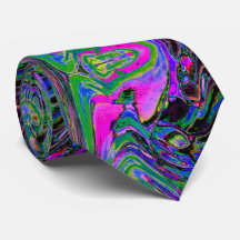 Legal Abstrato Verde, Preto e Azul Groovy Retro