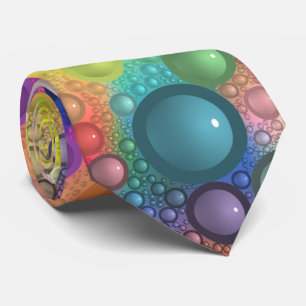 Gravata legal cor abstrato padrão linha pescoço