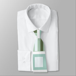 Gravata Legal faixa verde-alta