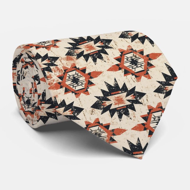 Gravata Legal padrão Aztec (Rolled)