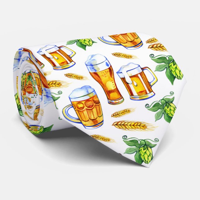 Gravata legal padrão de cerveja martelada (Rolled)