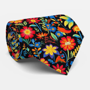 Gravata Legal padrão de fiesta florida mexicano