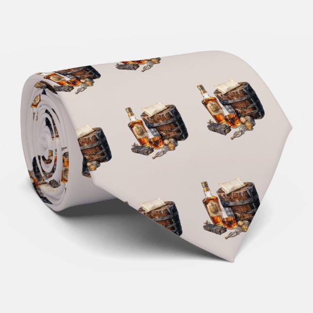 Gravata Legal padrão de uísque (Rolled)