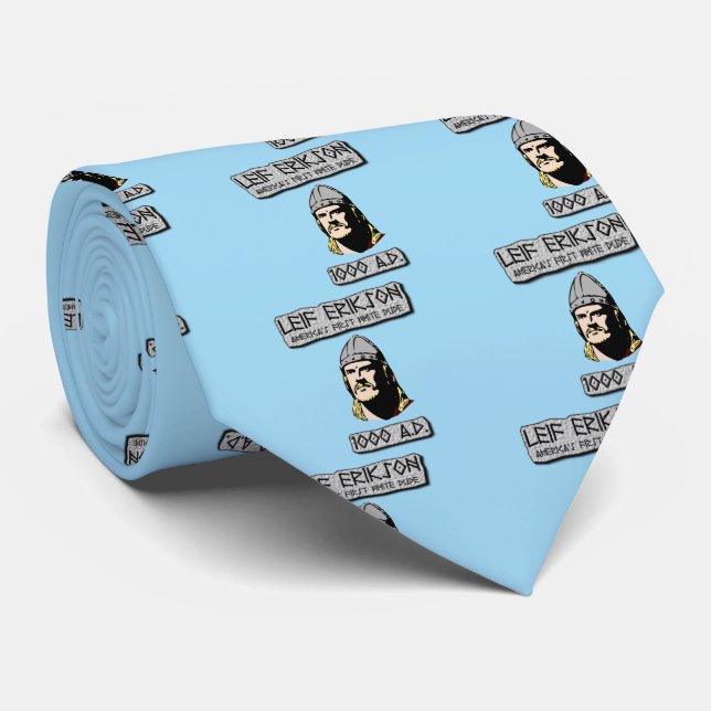 Gravata Leif Erikson: O primeiro gajo branco de América (Rolled)