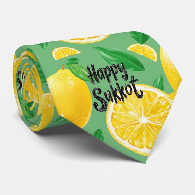 Gravata Lemon Delight Sukkot (Rolled)