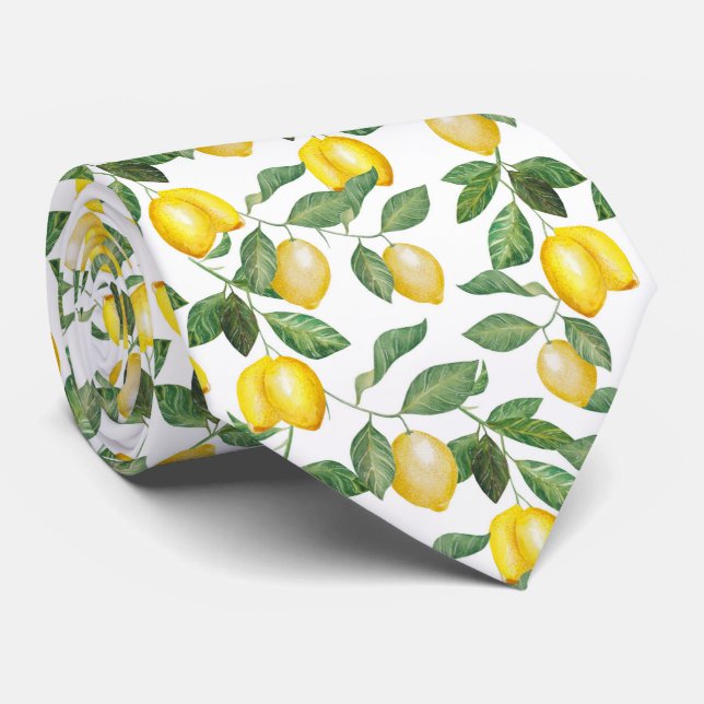 Gravata Lemon Season | (Rolled)
