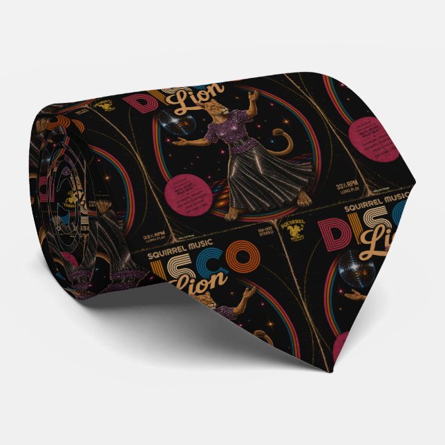 Gravata Leoa do Disco (Rolled)