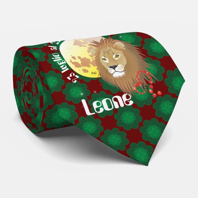 Gravata Leone 23 luglio al 22 Cravatte (Rolled)