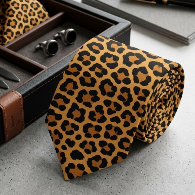 Gravata Leopard / Cheetah Print (Criador carregado)