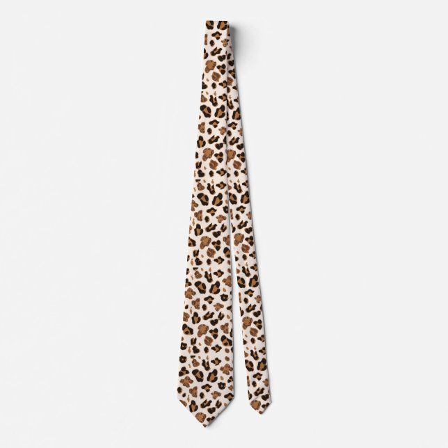 Gravata Leopard necktie (Frente)