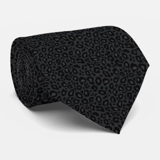 Gravata leopard pattern