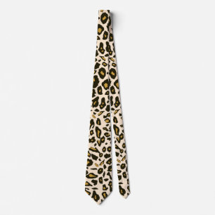 Gravata Leopard print pattern